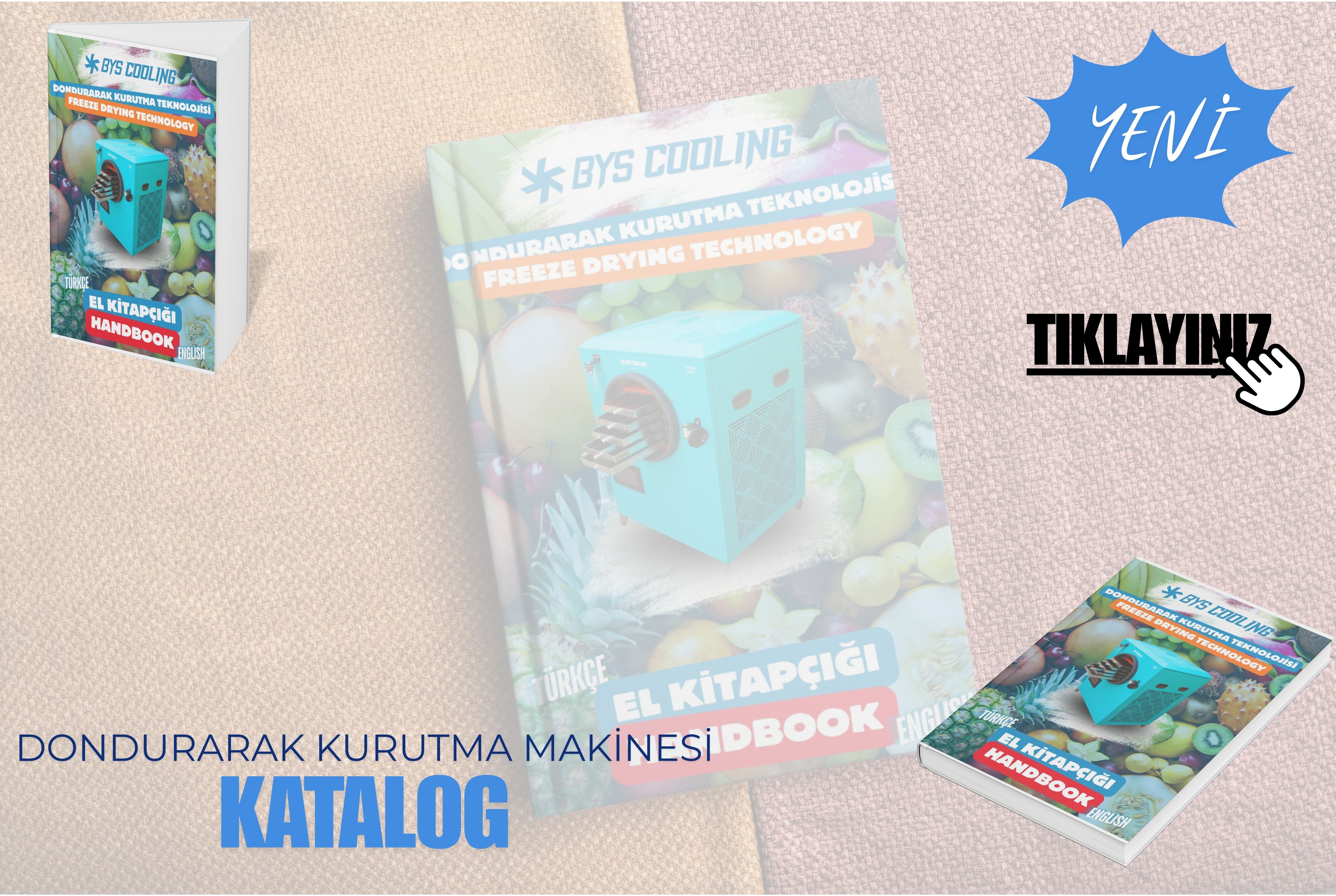 Dondurarak Kurutma Makinesi Katalog