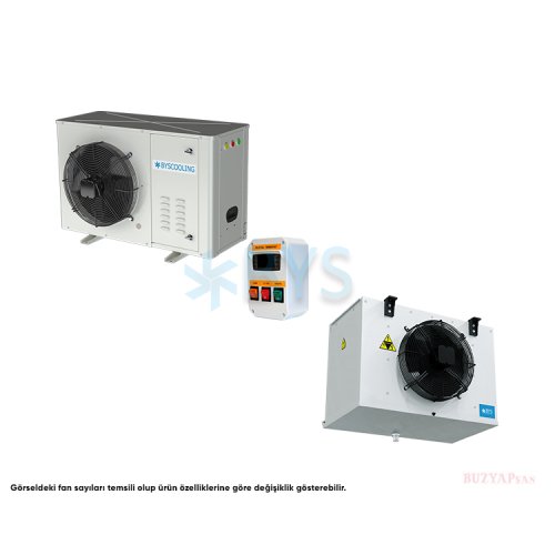 10 HP (0°/+5°) 380 V Frascold Komp.lü Soğutma Grubu (Dış Ünite + Kumanda + İç Ünite)